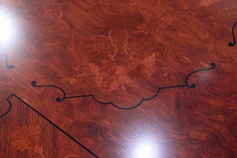 イタリア ダイニングテーブル 160cm幅 象嵌 レジーナ アッティカ