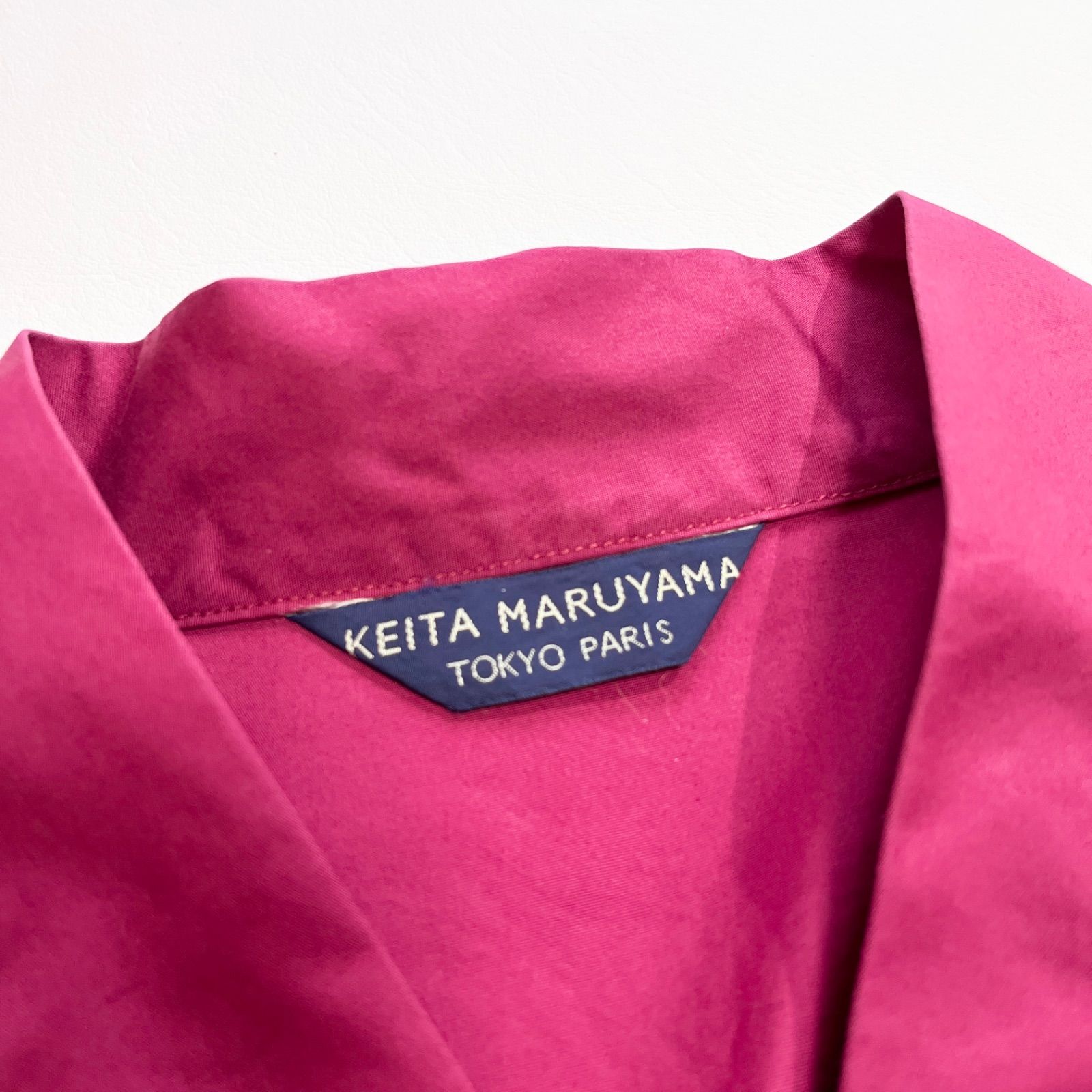 cgg72 希少 KEITA MARUYAMA 梅の花刺繍 着物ブラウス カシュクール  