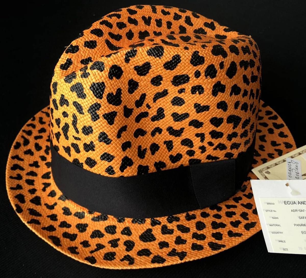 PEARLY GATES パーリーゲイツ ヒョウ柄 ハット : PEARLY GATES