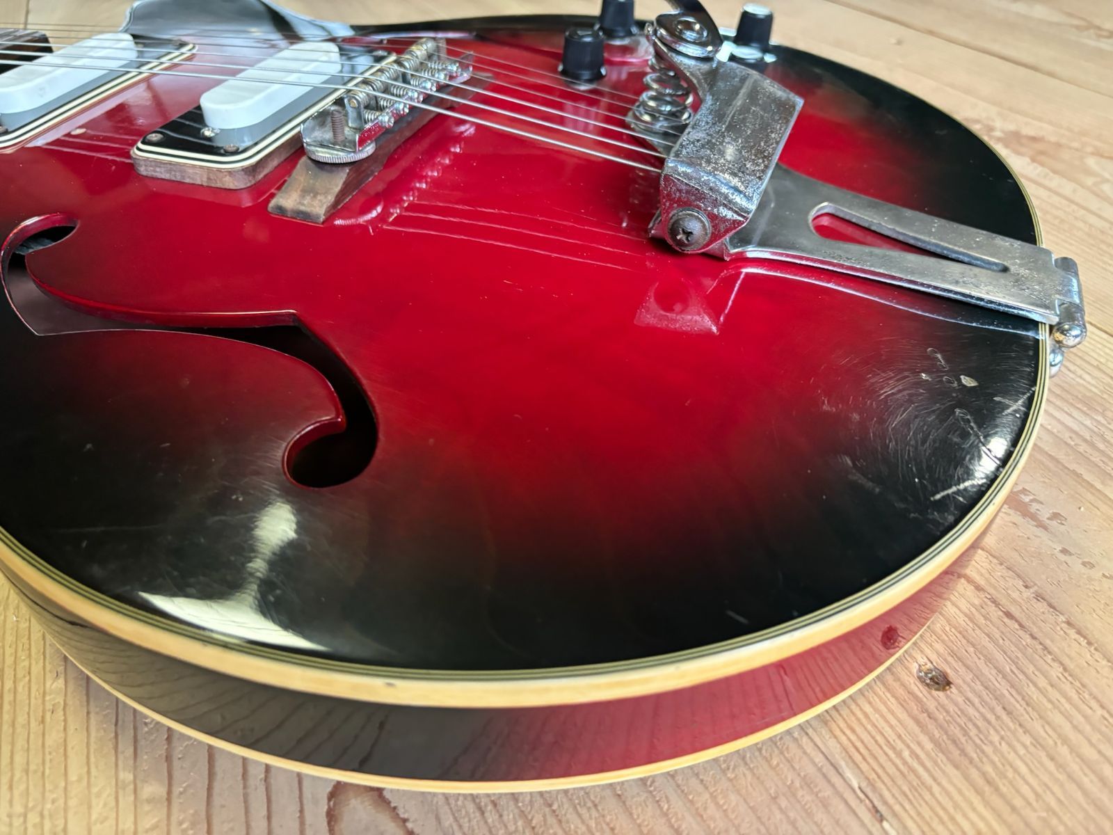 Angelica / Aria Diamond 180T同型 セミアコギター Matsumoku / Gretch