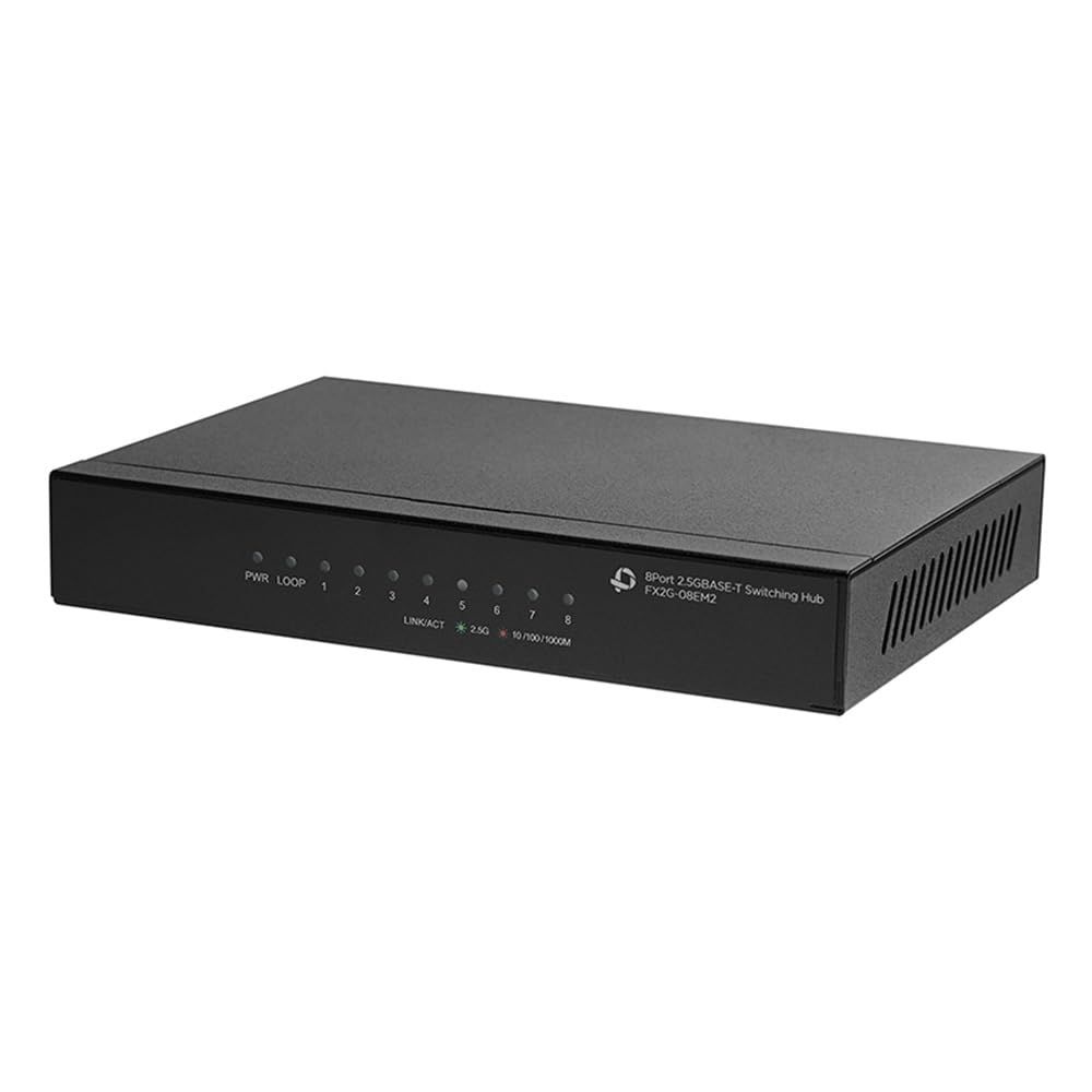 即日発送 プラネックス Planex 8ポート 2.5GBASE-T 高速 省電力 スイッチングハブ FX2G-08EM2