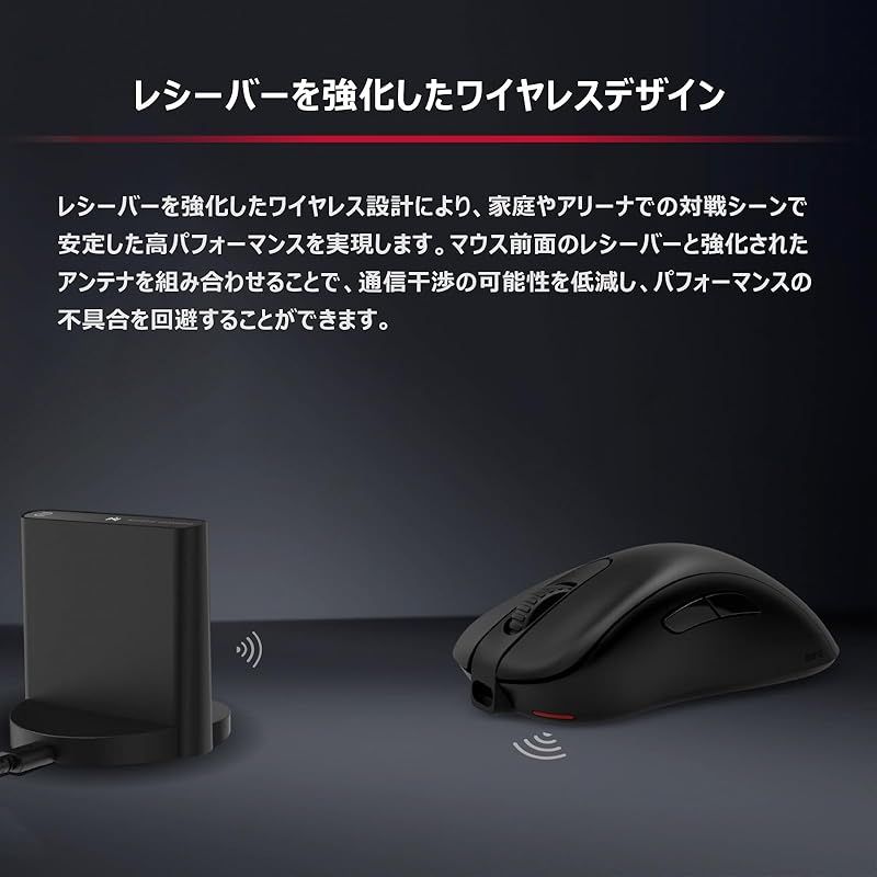 EC1-CW ワイヤレスゲーミングマウス