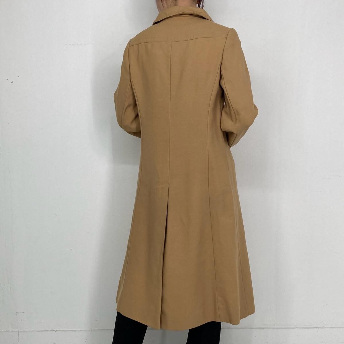 古着 アクアスキュータム Aquascutum ウール ステンカラーコート