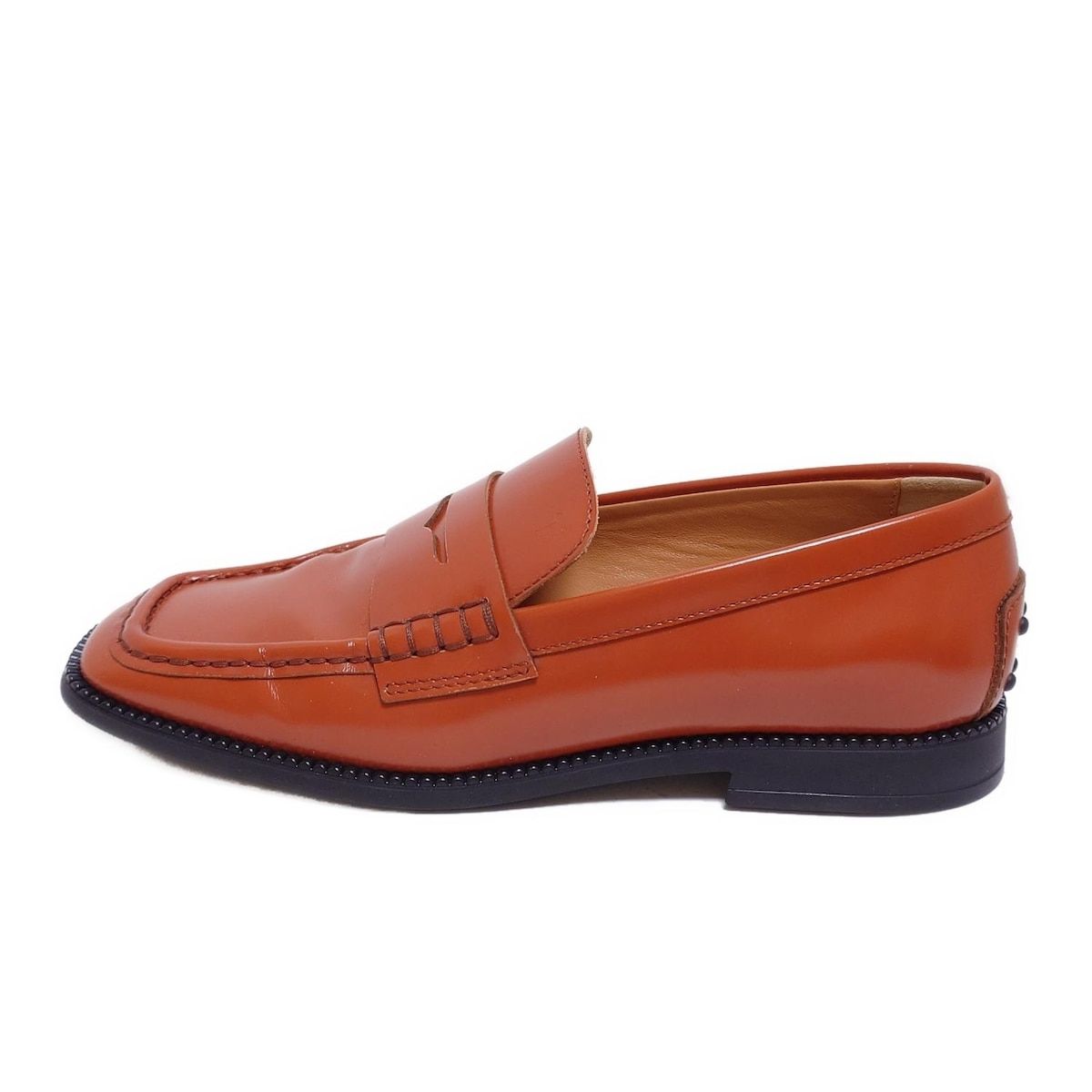 TOD'S(トッズ) ローファー 34 1/2 レディース - ブラウン レザー