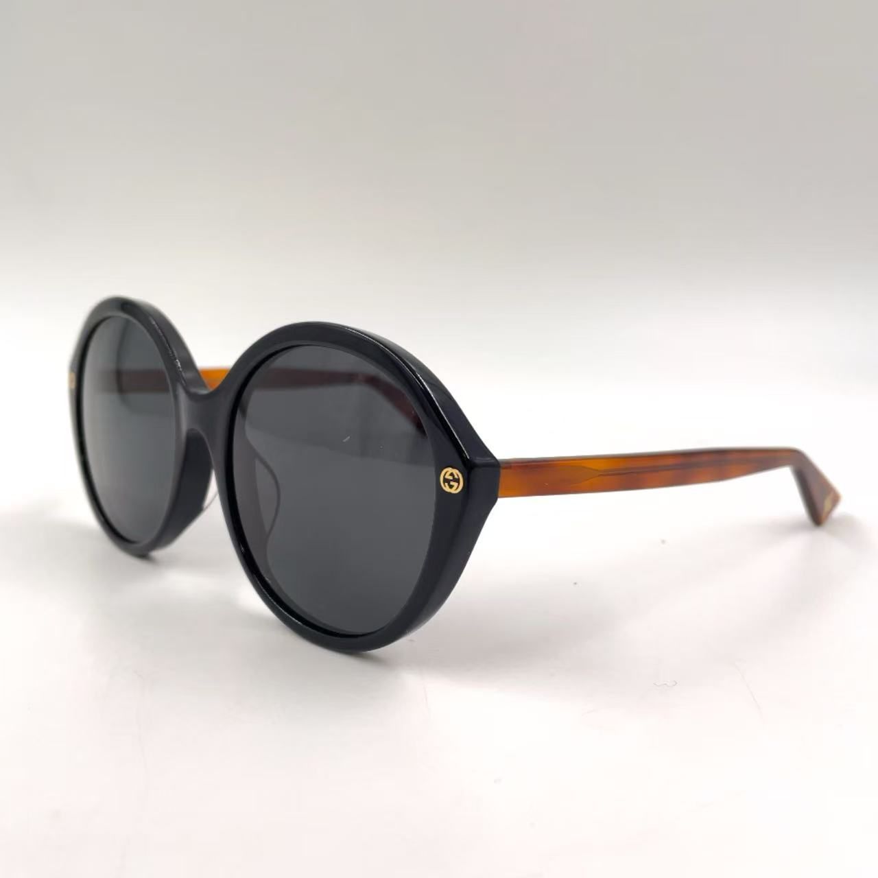 ブラウン×ブラック サングラス