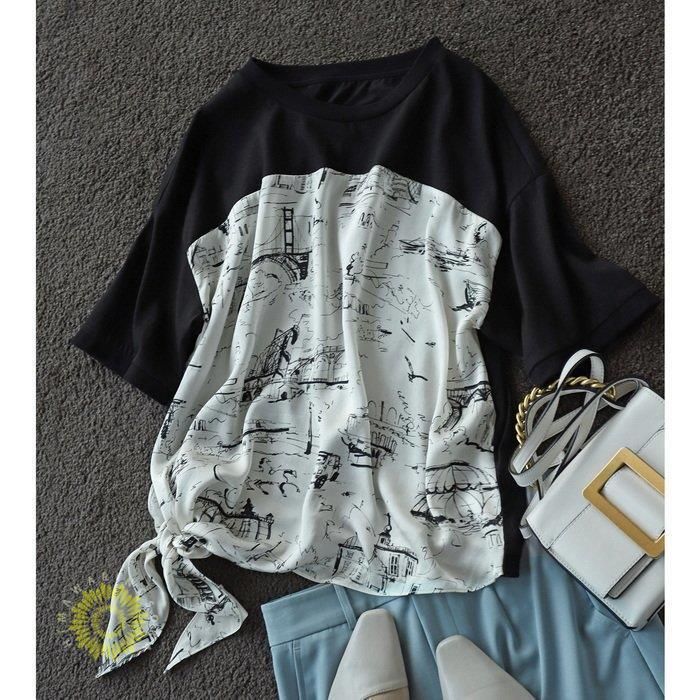 Tシャツ レディース 40代 春夏新作 上品Tシャツ シフォンブラウス プリント切り替え 半袖トップス 大人 オシャレ通勤 ゆったりtシャツ 30代 50代 カジュアル 楽天市場】ブラウス レディース 40代 春夏 オシャレブラウス