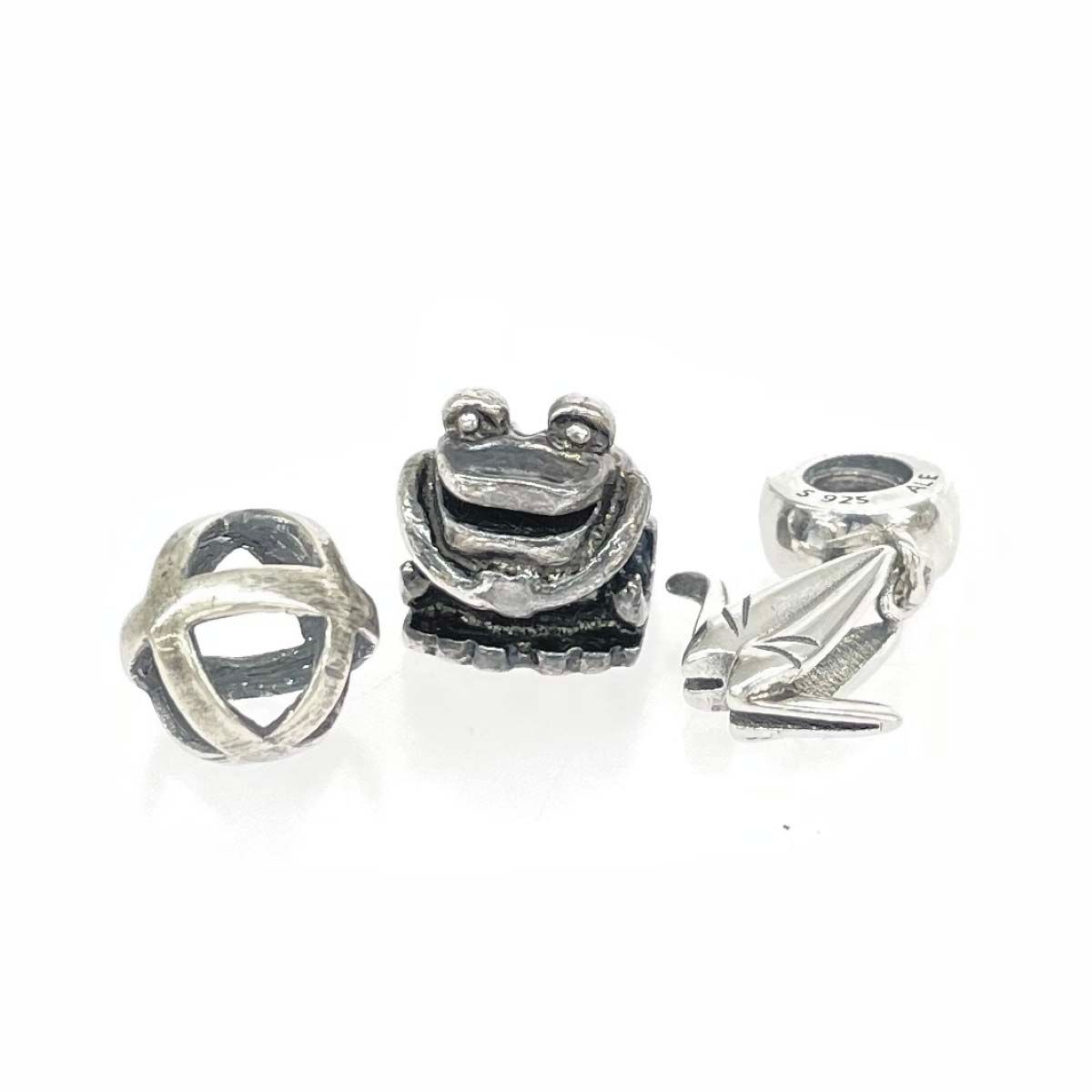 TROLL BEADS トロールビーズ シルバービーズ3点 925 シルバーカラー ユニセックス | 240001161847