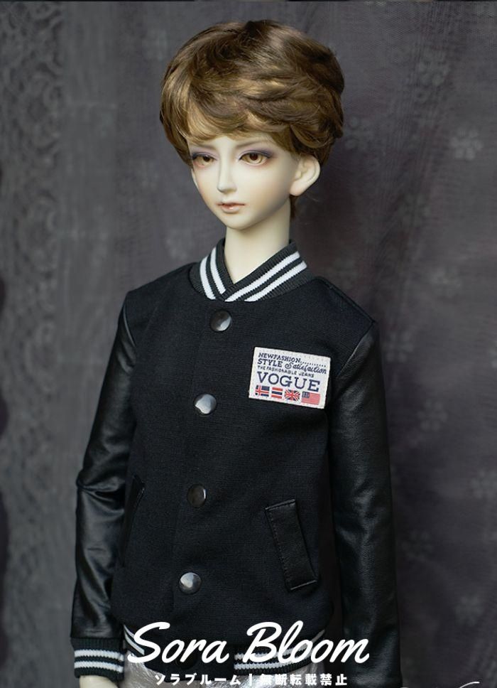 G82 BJD 1/4 人形 ドール ウィッグ カツラ 耐熱 ハンドメイド 人形ドール 用ウィッグカツラ 耐熱 G82 BJD 1⁄4 人形 ドール ウィッグ