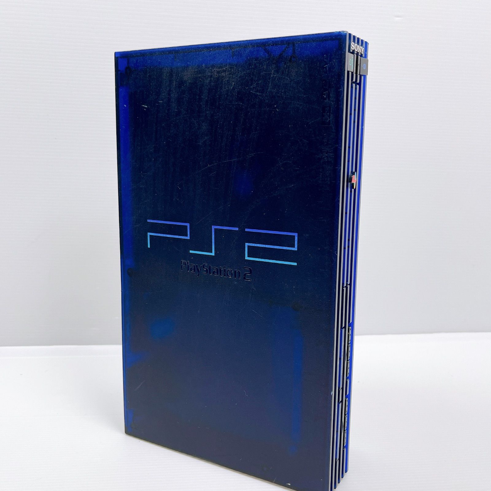 メンテ済み【美品】SONY PS2 SCPH-50000 ミッドナイトブルー 美品】PS2 SCPH-50000 BBパック ミッドナイトブルー 本体 一式
