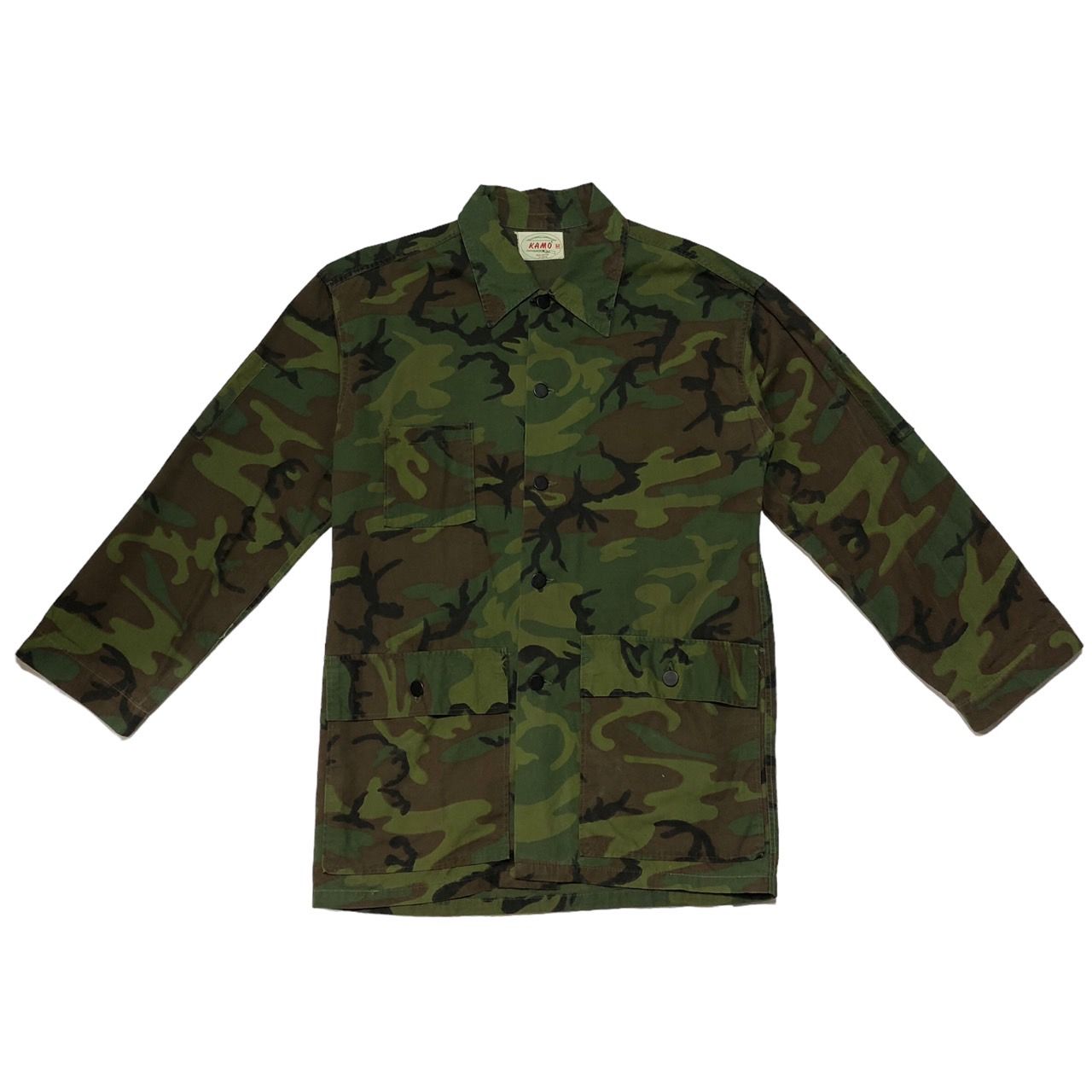 60s 70s USA製 KAMO ダックハンターカモ ジャンプスーツ XL KAMO(カモ) 60's～70's ハンティングジャケット/迷彩/ダックハンター