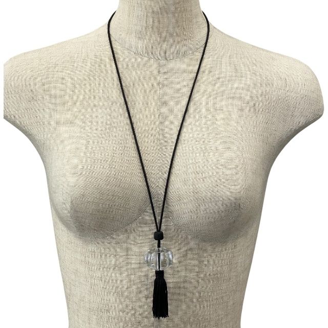 バカラ クリスタル タッセル ネックレス ペンダント アクセサリー