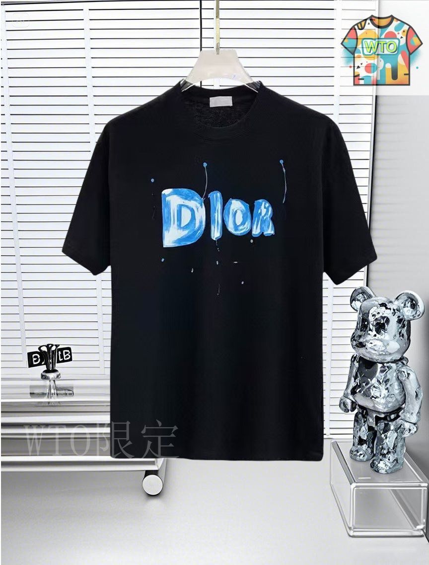 今日特価】DIOR ディオール 25SS ロゴプリント T シャツ-2