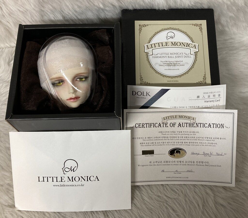 Little Monica Harmony Boy normal skin Gloomy Demetri ヘッド normal skin HEADのみ
