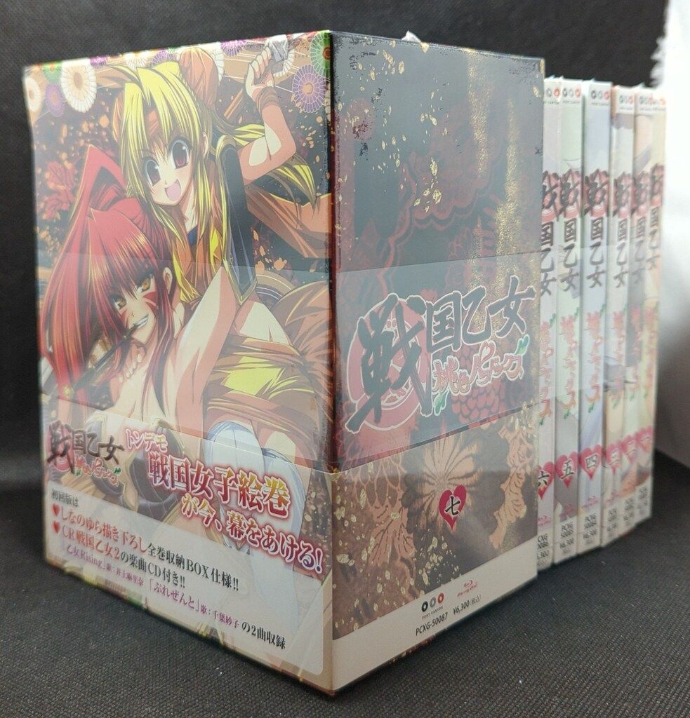 アニメDVD 戦国乙女～桃色パラドックス～ BOX付初回版全7巻セット