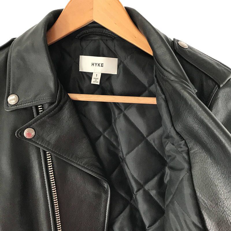HYKE ライダース ジャケット ダブル HYKE ライダース ジャケット