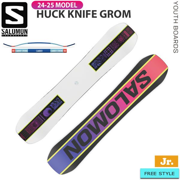 スノーボード 板 24-25 SALOMON サロモン HUCK KNIFE GROM ハックナイフグロム 24-25-BO-SLM