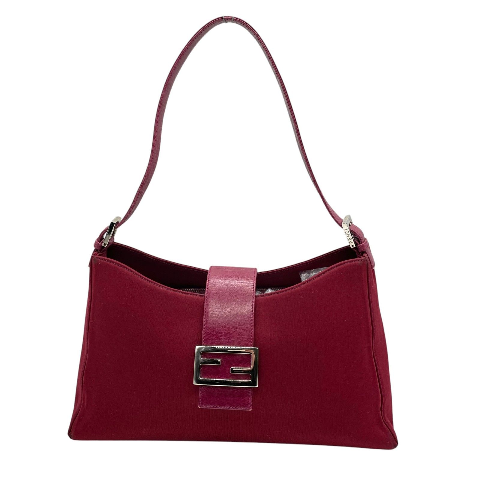 美品 FENDI フェンディ マンマバケット ワンショルダーバッグ 