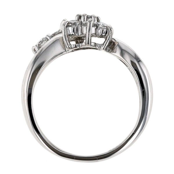 0.50ct お花ダイヤモンドリング　9号 0.50ct お花ダイヤモンドリング9号