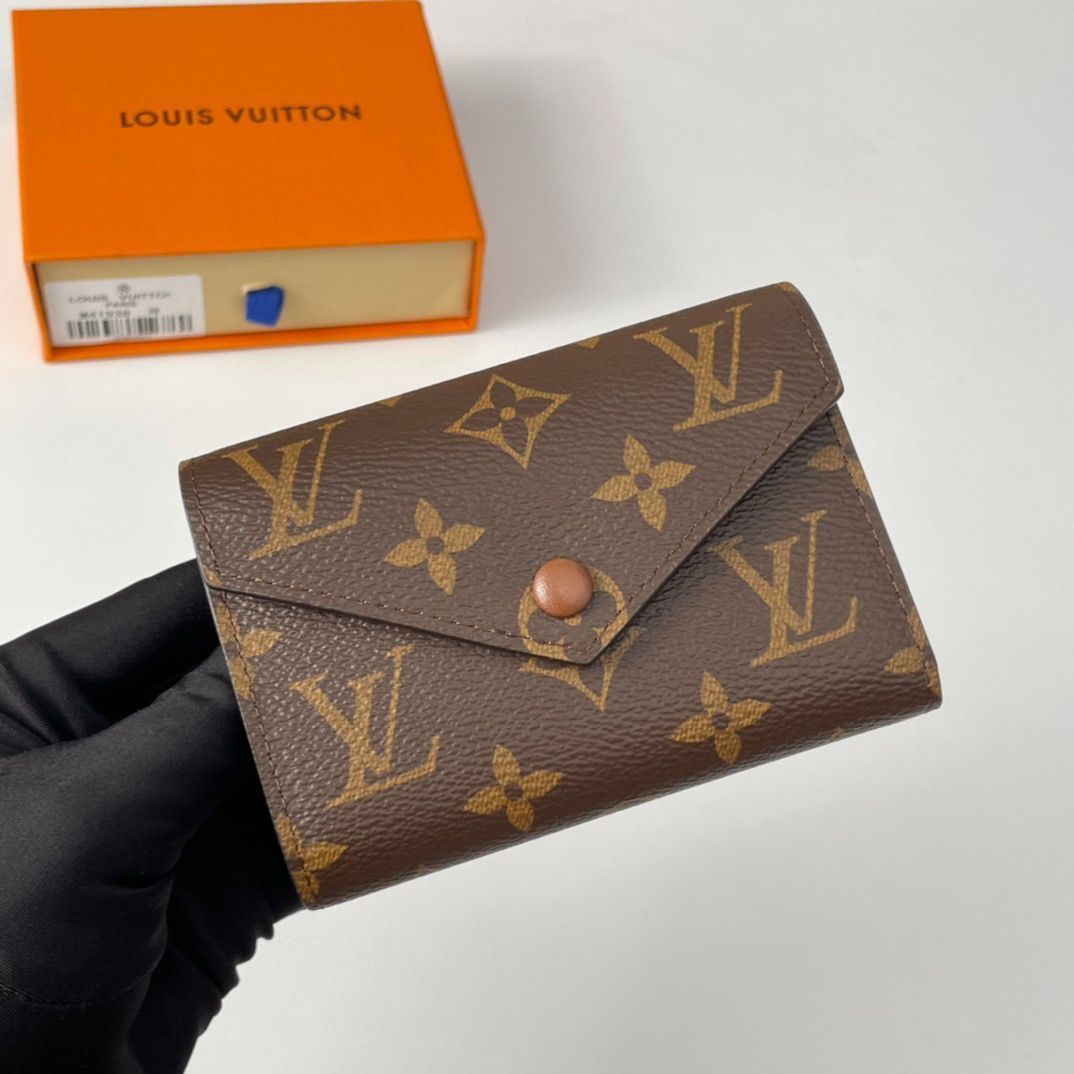 LOUIS VUITTON ルイ ヴィトン ポルトフォイユ・ヴィクトリーヌ コンパクトウォレット 折り財布