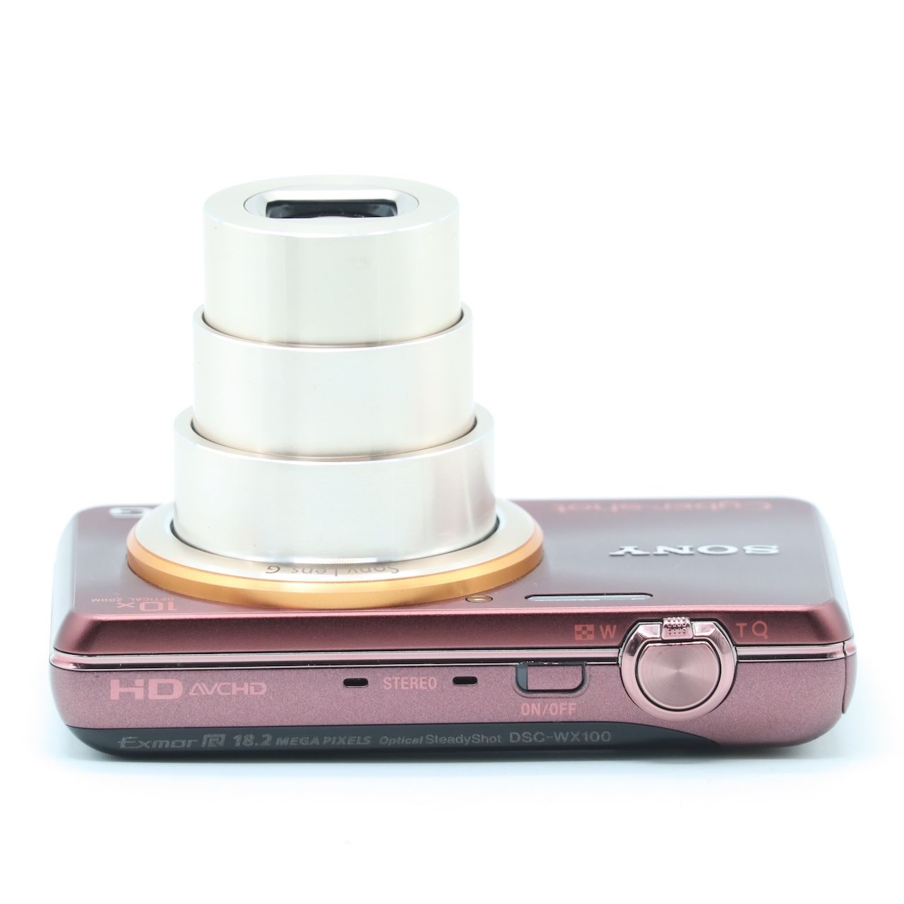 ソニー SONY Cyber-Shot 注文 WX100 ブラウン