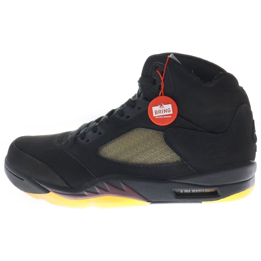 NIKE (ナイキ) ×A MA MANIERE AIR JORDAN 5 RETRO SP Black アマ 