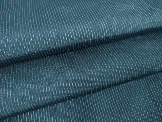 平和屋着物▽男性 紬 単衣 縞 正絹 DAAX3102az