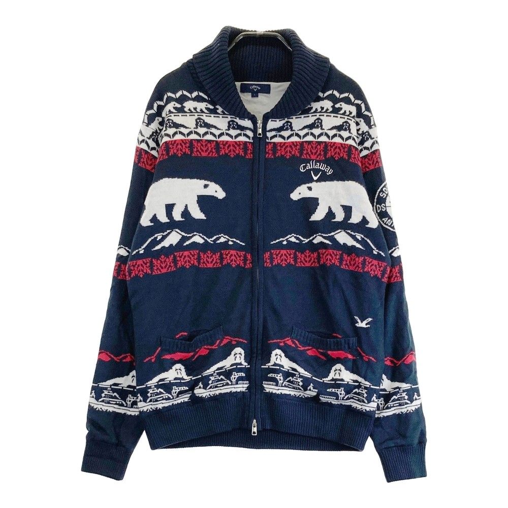 Callaway ゴルフ トレーナー L ネイビー トレーナー メンズ