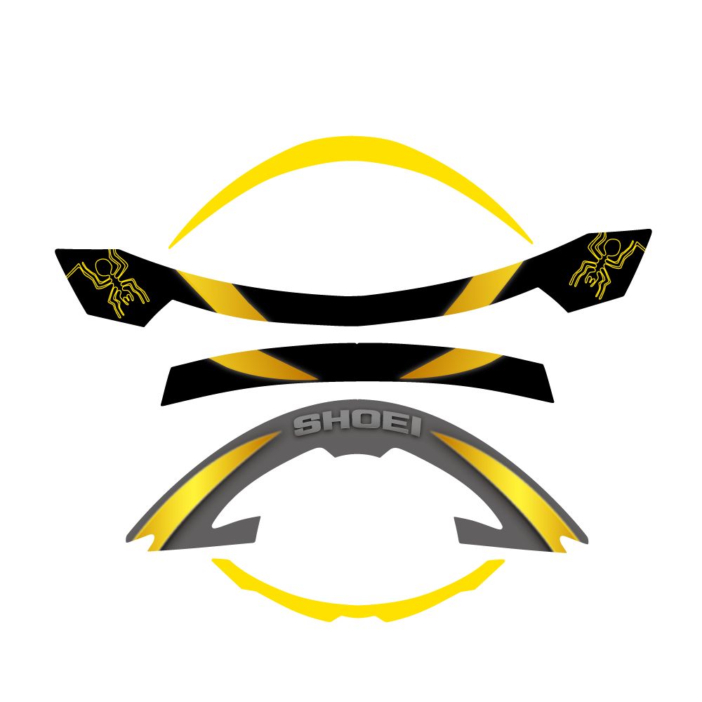 VFX-WR用 ヘルメットデカール Mサイズ ナスカブラック 地上絵 オフロード ショウエイ モトクロス カラフル ステッカーセット バイク用品 オリジナルデザイン バイクヘルメット アクセサリー イメチェン 貼り替え 傷隠し かっこいい おしゃれ ライン FFCRYSTALESIA_COM