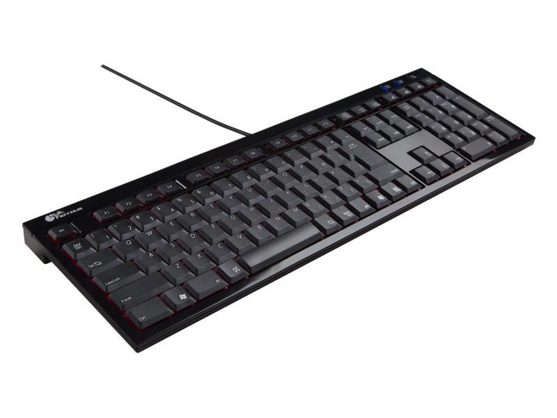 bitFerrous BFKB113PBK 複数同時押し対応パンタグラフタイプキーボード BFKB113PBK