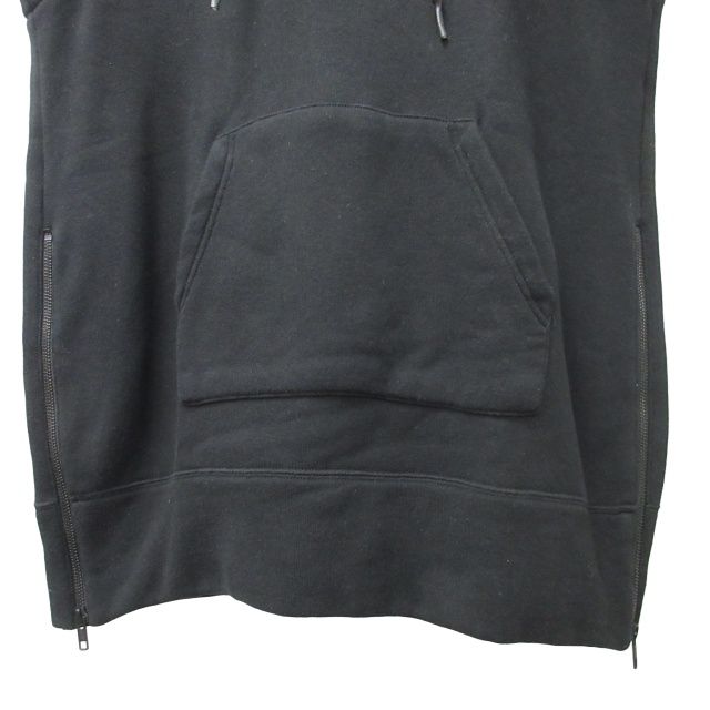 ヨウジヤマモト GAUZE FLEECY LINING R-HOODIE 2 - トップス