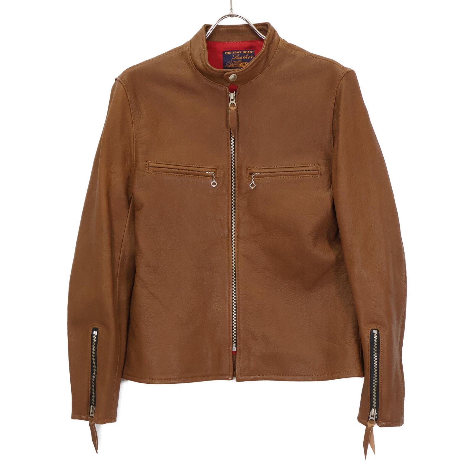 フラットヘッド シングルライダース ディアスキン38