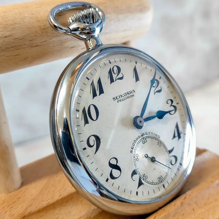 希少 1955年 稼働 美品】SEIKO セイコー 懐中時計 PRECISION 15
