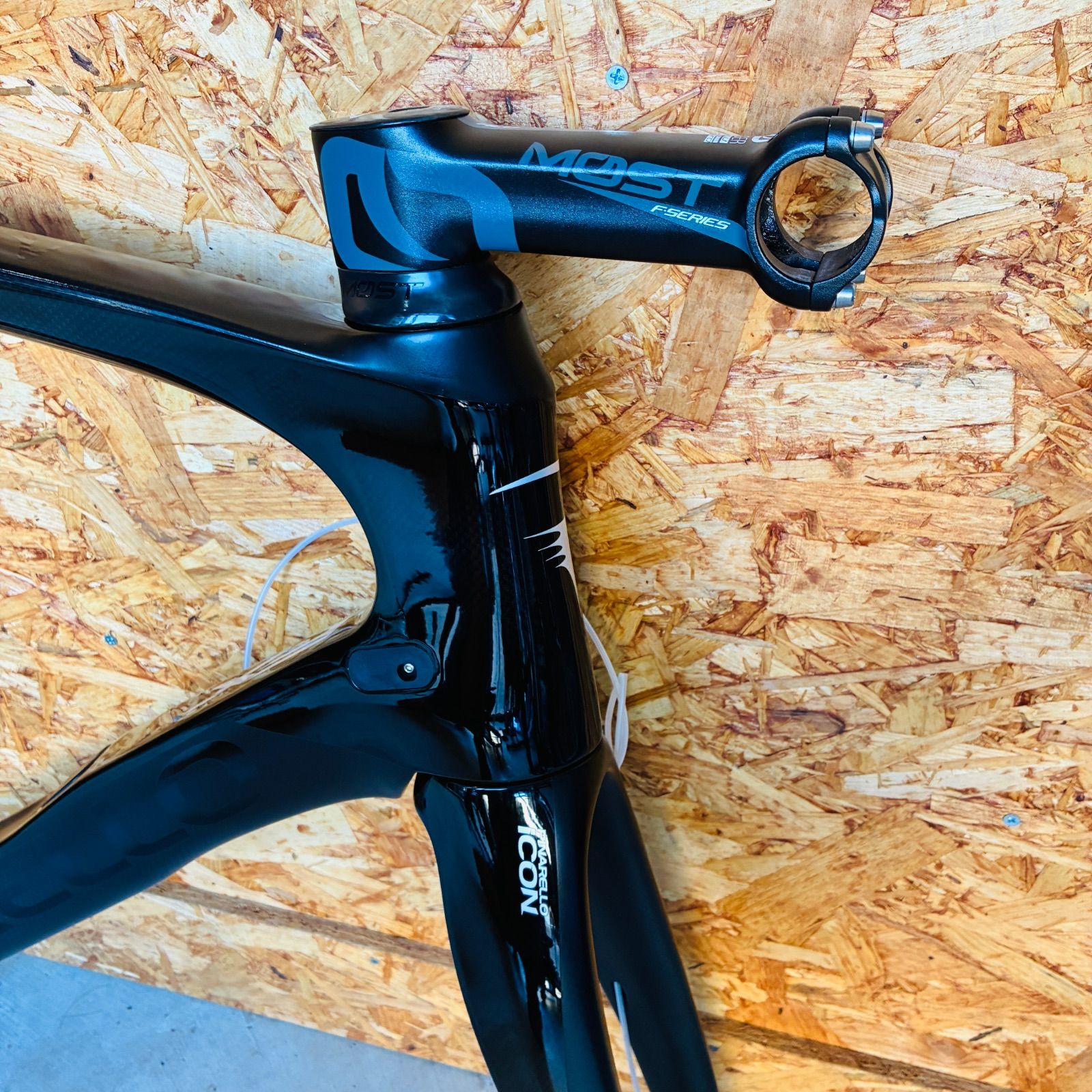 PINARELLO - PINARELLO ピナレロ PRINCE カーボンフレーム 良品】 PINARELLO PRINCE FX DISK 55サイズ フルカーボン
