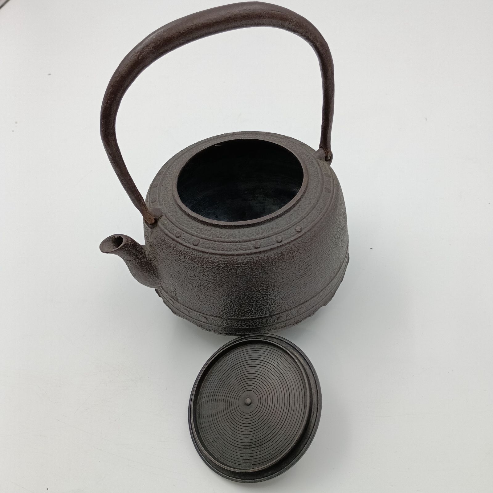 龍文堂造　仙鶴賢者田舎図鉄瓶　煎茶道具 龍文堂造 仙鶴賢者田舎図鉄瓶 煎茶道具 - メルカリ