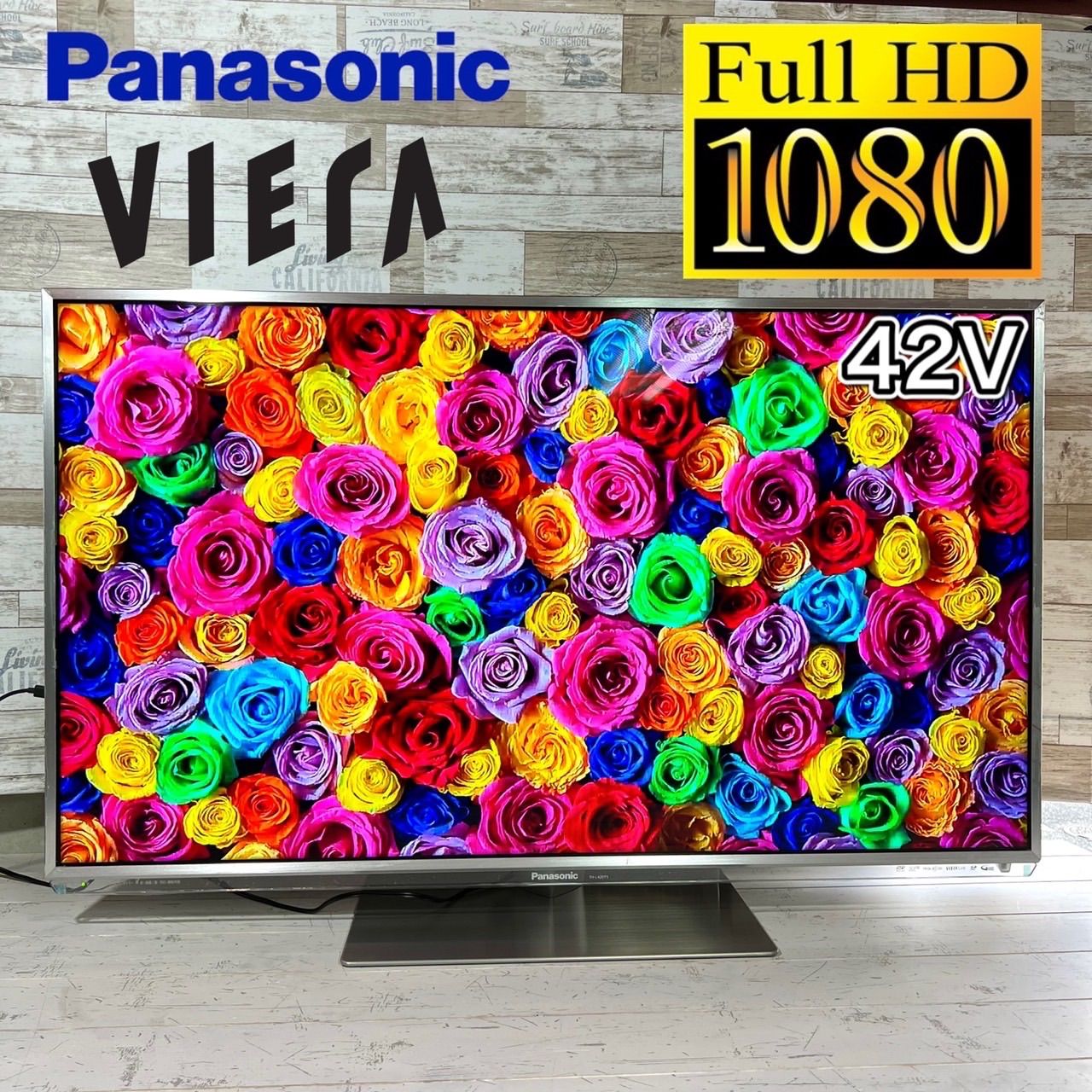 すぐ見れる‼️】Panasonic VIERA 薄型テレビ 42型✨ フルHD - メルカリ