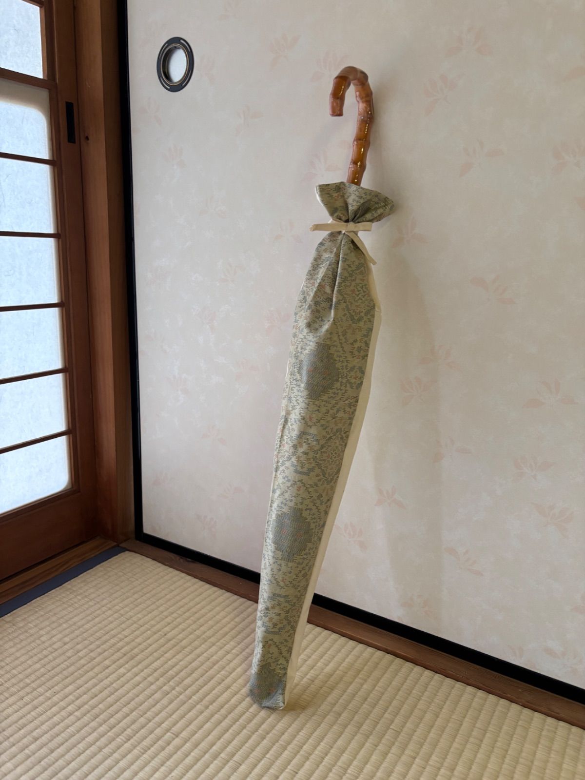 着物リメイク日傘