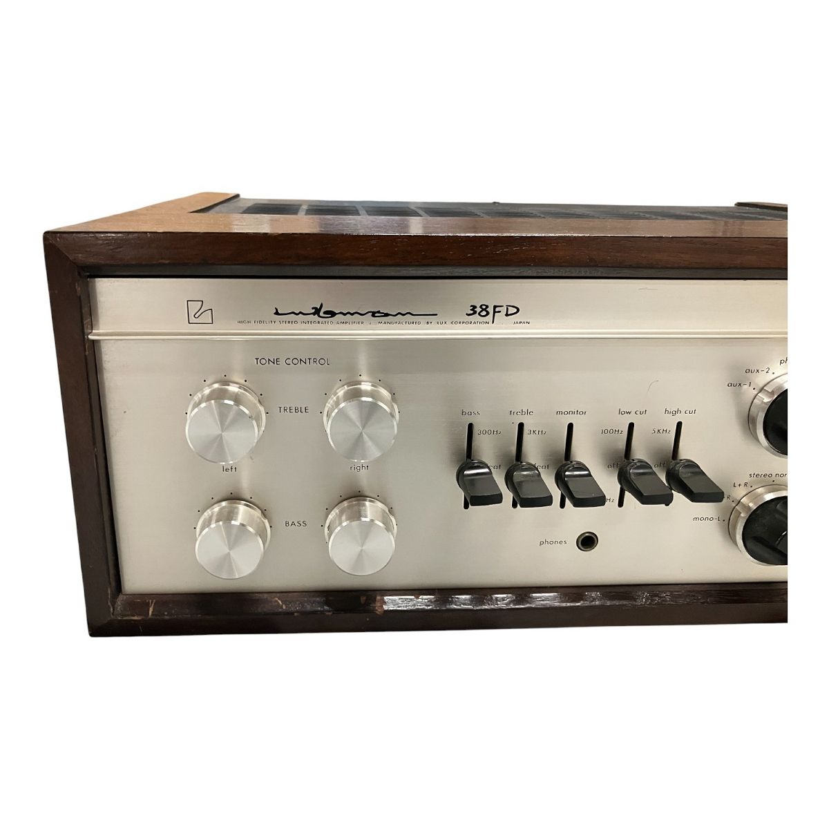 LUXMAN SQ38FD 管球式プリメインアンプ LUXMAN SQ 38FD 管球式 プリメインアンプ ラックスマン 音響機材 中古