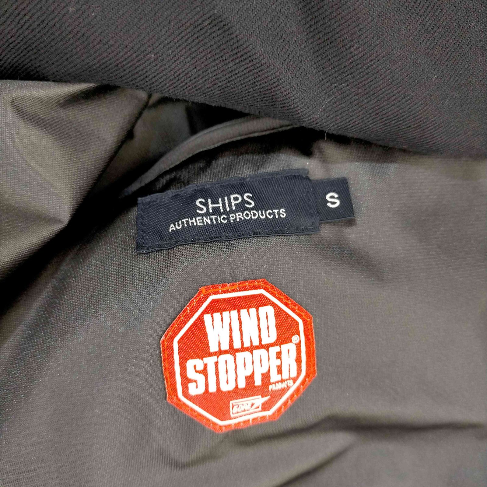 シップス SHIPS 【GORE社】WIND STOPPER ウール ダウン ベスト メンズ import：S 