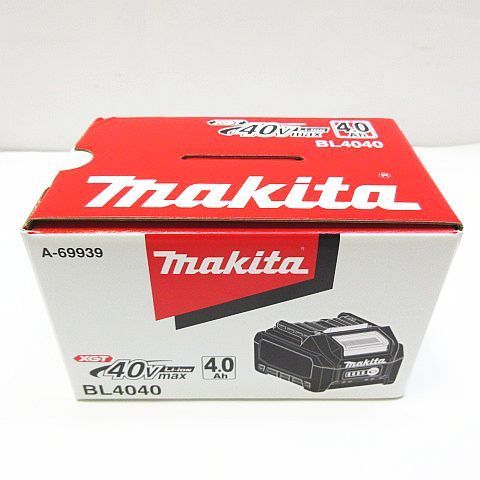 ● makita マキタ XGT 40V max 4.0ah リチウムイオンバッテリ BL4040 A-69939 バッテリー D229K 3869