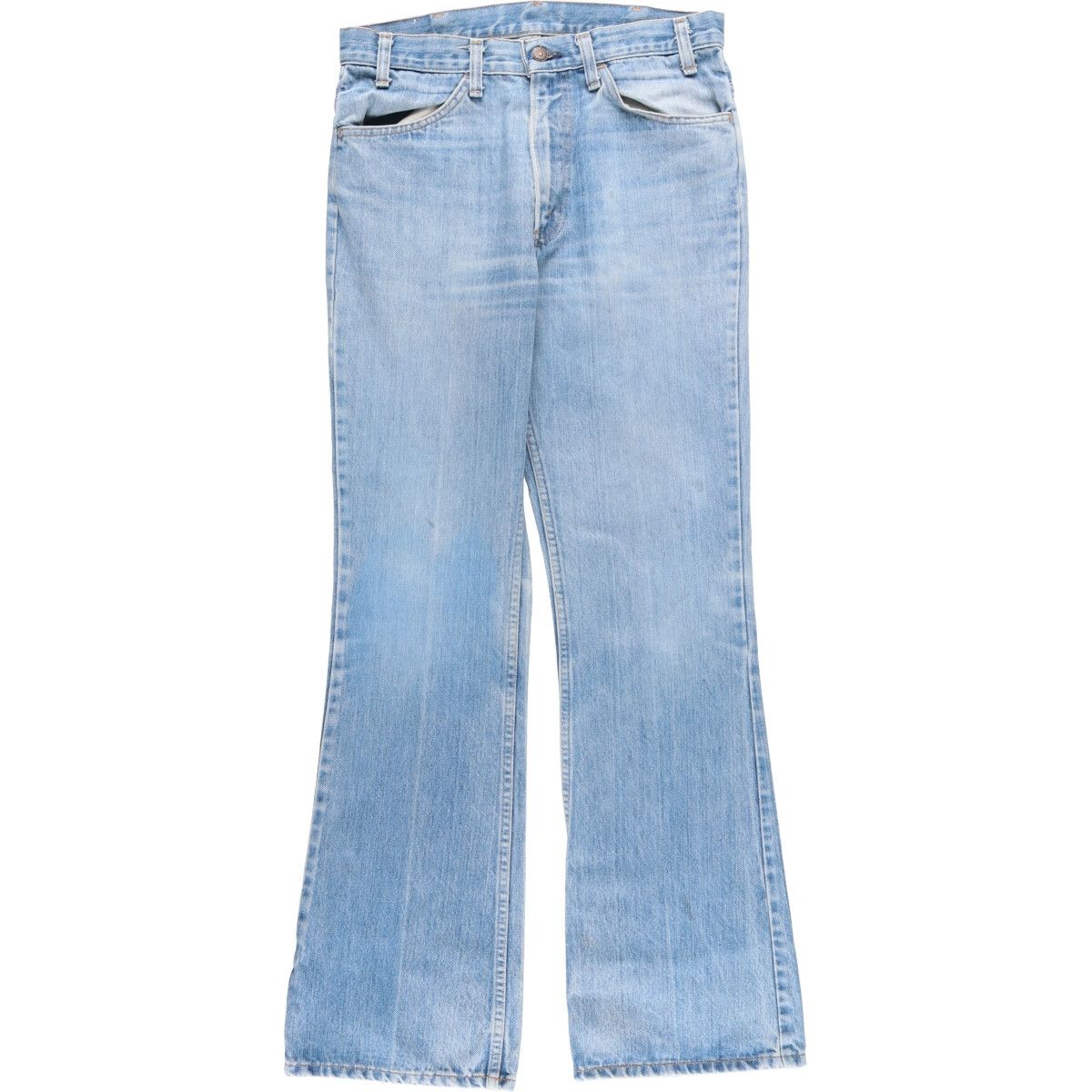 70年代 リーバイス Levi's 40646-0913 オレンジ ベルボトムジーンズ デニムパンツ メンズw32 ヴィンテージ /eaa351285