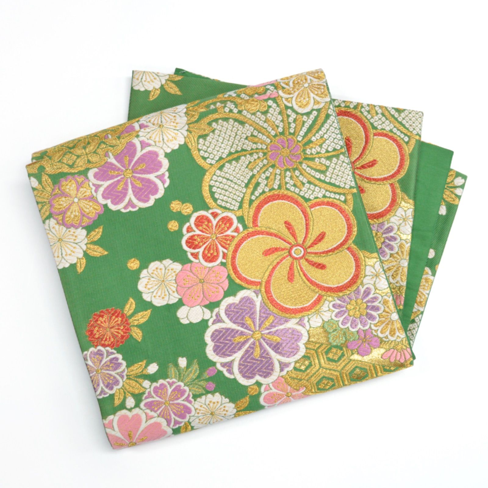 美品》正絹 振袖フルセット S〜Mサイズ 成人式 振袖セット 金駒刺繍