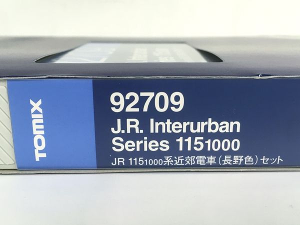 動作保証】TOMIX 92709 JR 115系1000番台 長野色 6両セット 鉄道模型 N 