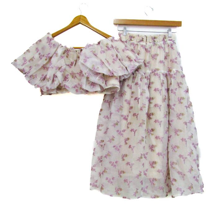 スナイデル セットアップ 上下セット ビスチェ ロングスカート