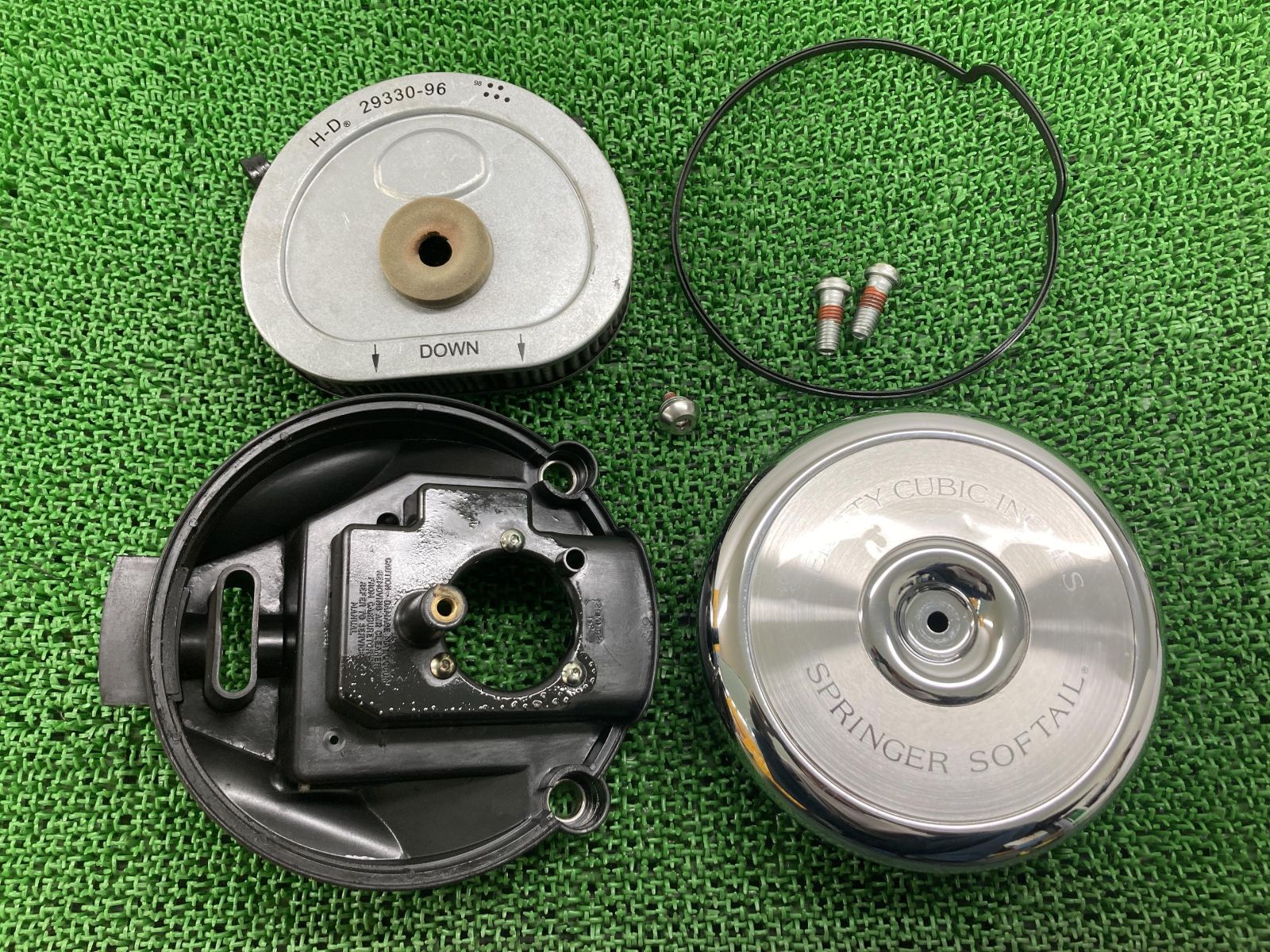 1998年FXSTS1340 純正エアークリーナー ハーレー エボ ソフテイル 1998年FXSTS1340 純正エアークリーナー ハーレー エボ ソフテイル 1998