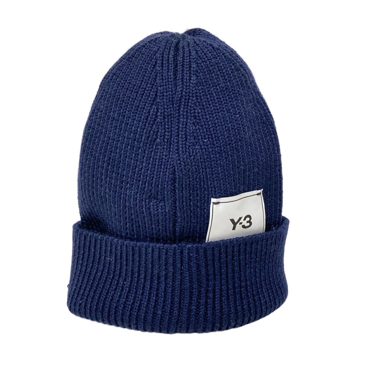 Y-3 ワイスリー ニット帽 46cm - ダークネイビー ウール