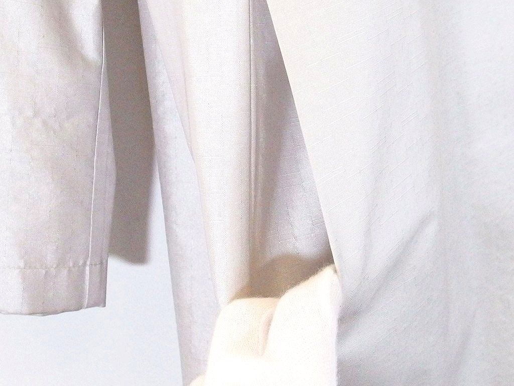 100％シルク トレンチ