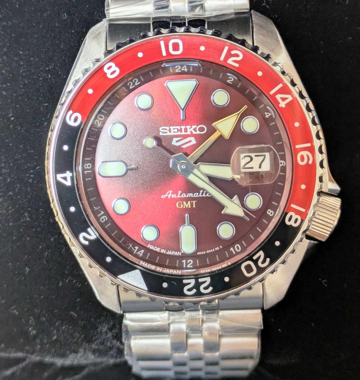 新品未使用 SEIKO セイコー セイコー5スポーツ GMT SSK031K1 