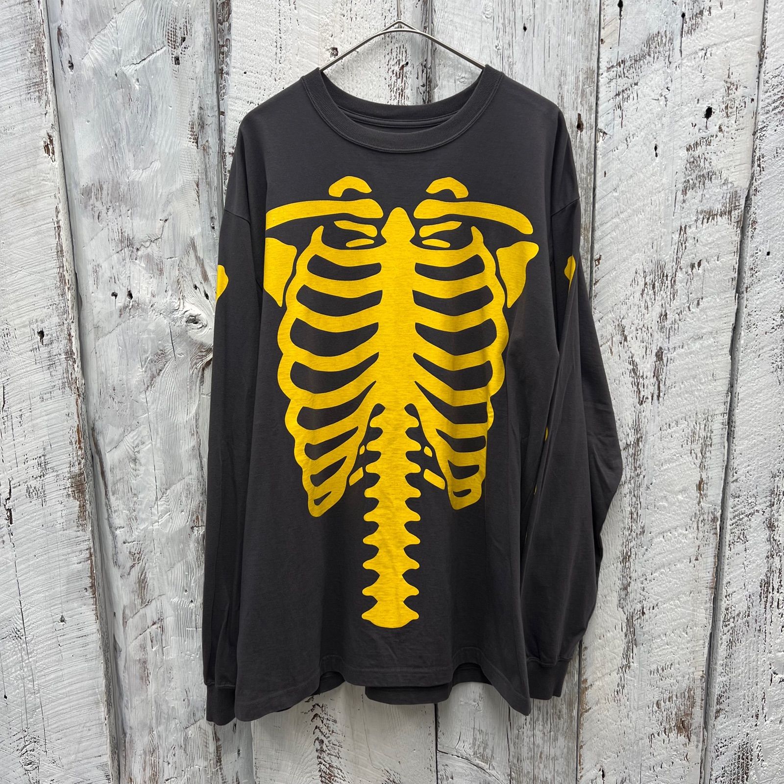 NEIGHBORHOOD ネイバーフッド 21AW BONES/C-TEE.LSボーンズカットソー 