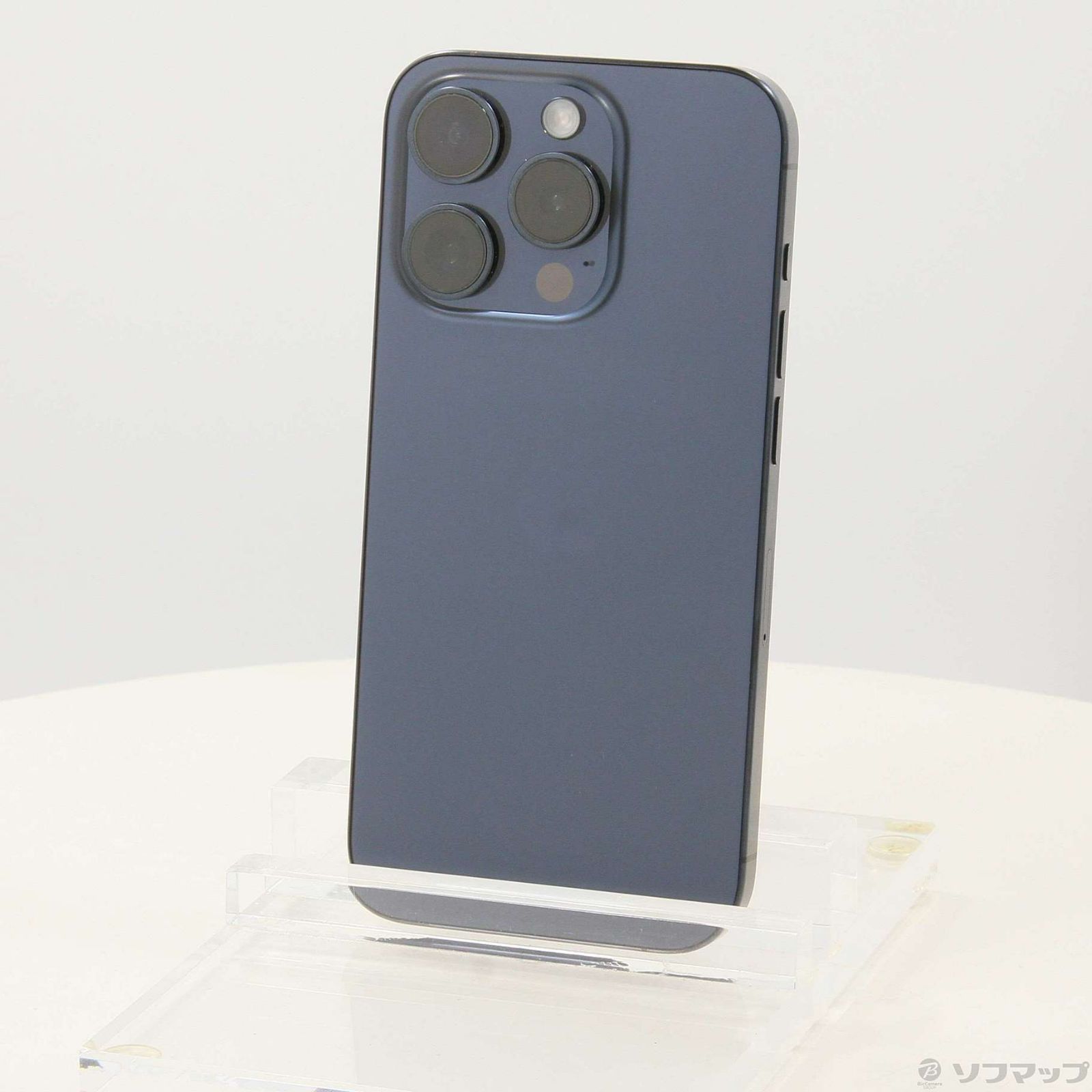 〔中古品〕iPhone15 Pro 1TB ブルーチタニウム MTUU3J／A SIMフリー【258】