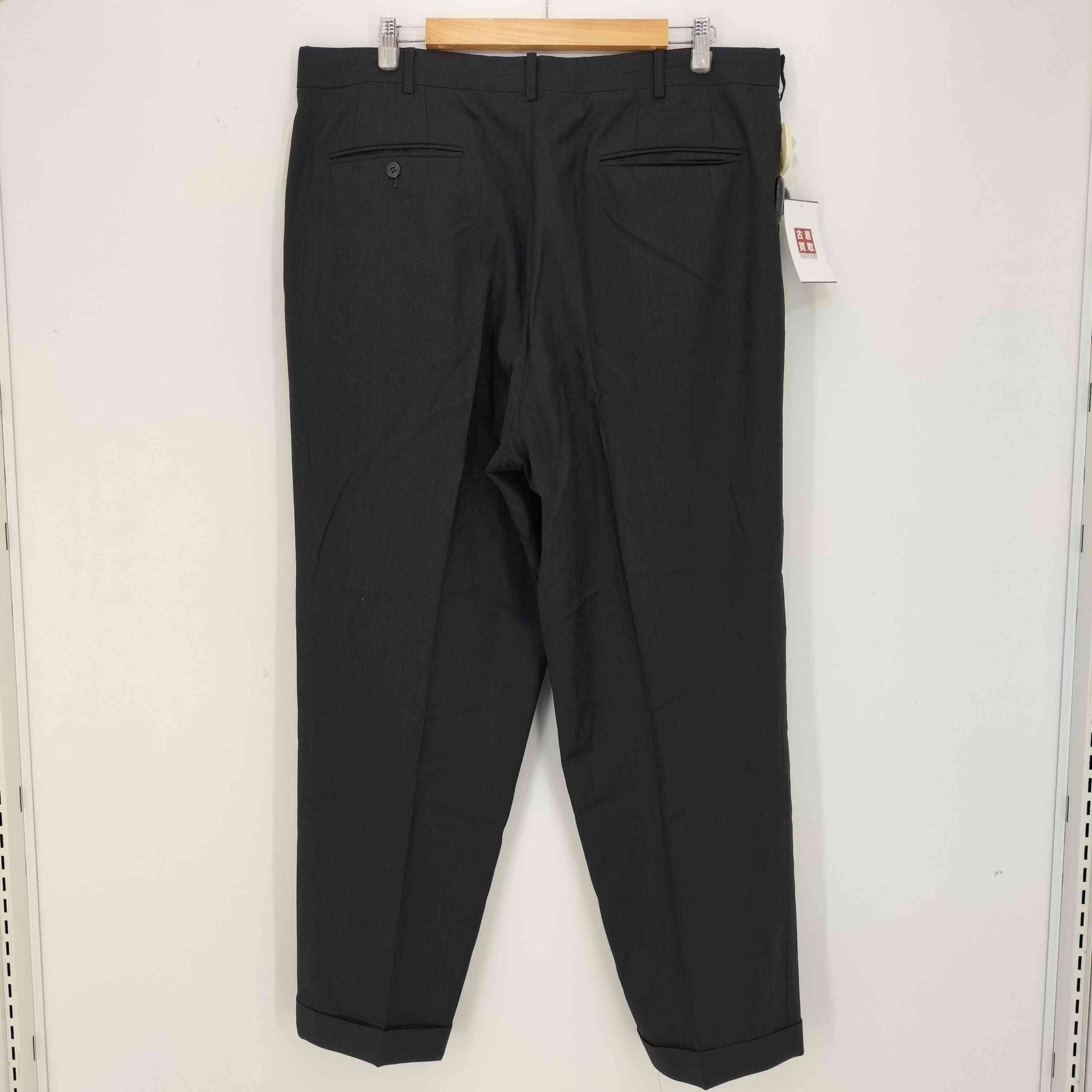 ロロピアーナ Loro Piana 2タック ウールワイドスラックス メンズ